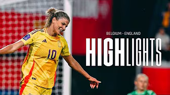 Belgium 3-2 England | Perfect night against the European Champions | #REDFLAMES | #UWNL