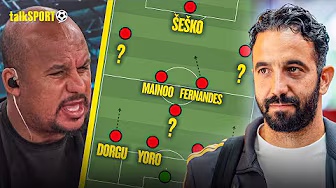 Gabby Agbonlahor REVEALS his Manchester United line-up amid Amorim's STRUGGLES with 3-4-3!