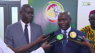 FR_Cérémonie de passation de service entre Me Augustin Senghor et Abdoulaye Fall