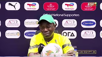 CAN U-20 - Egypt 25: Conférence de presse d'après match Nigéria vs Sénégal