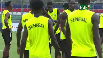 CHAN 2025 Ouganda Tanzanie Kenya: séance d'entrainement du jour backdrop