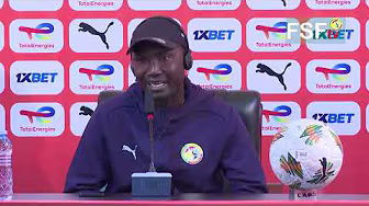 CHAN 2025: Conférence de presse d'avant Match contre l'Ouganda. backdrop