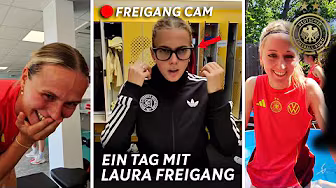 POV: Ein Tag im Leben von Laura Freigang bei der Nationalmannschaft 📷