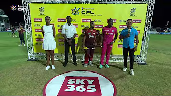 The Sky 365 Coin Toss is Live! | CPL 2025 background