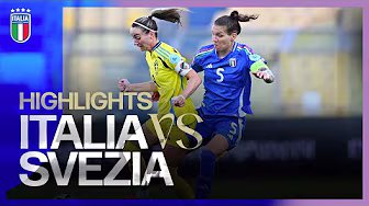 Highlights: Italia-Svezia 0-0 | Women's Nations League 2025 background