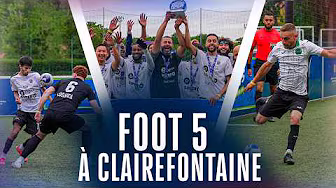 Une Première à Clairefontaine : le FOOT5 passe à l'échelle Nationale background