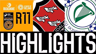 SSE Airtricity Men's First Division | Round 11 | Dundalk 1-1 Finn Harps | Highlights background