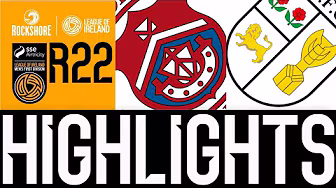 SSE Airtricity Men's First Division | Round 22 | Cobh Ramblers 2-1 Athlone Town | Highlights background