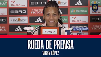 Rueda de prensa Vicky López. Eurocopa Suiza 2025 | 🔴 SEFUTBOL