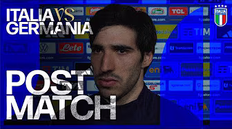 Le parole degli Azzurri | Italia-Germania 1-2 | Nations League 2024/25 background
