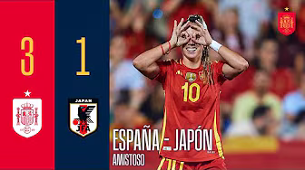 RESUMEN | Amistoso | España 3-1 Japón | 🔴 SEFUTBOL backdrop