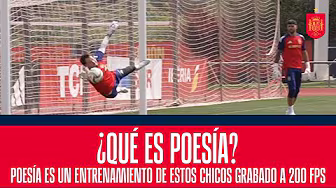 ¿Qué es poesía? Poesía es un entrenamiento de estos chicos grabado a 200 FPS | 🔴 SEFUTBOL backdrop