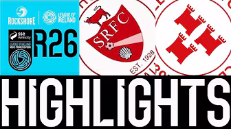 SSE Airtricity Men's Premier Division | Round 26 | Sligo Rovers 0-2 Shelbourne | Highlights background