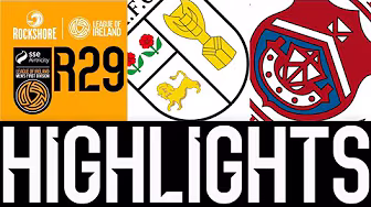 SSE Airtricity Men's First Division | Round 29 | Athlone Town 0-3 Cobh Ramblers | Highlights background