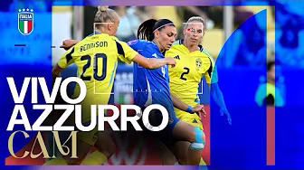 Italia-Svezia 0-0: il match visto dalla Vivo Azzurro Cam backdrop