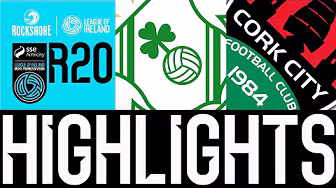 SSE Airtricity Men's Premier Division | Round 20 | Shamrock Rovers 4-1 Cork City | Highlights background