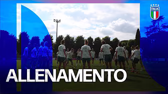 L’allenamento delle Azzurre a Roma | Women’s Nations League 2025 backdrop
