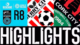 SSE Airtricity Men's Premier Division | Round 8 | Derry City 2-1 Cork City | Highlights backdrop