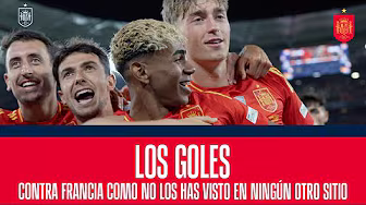 Los goles contra Francia como no los has visto en ningún otro sitio | 🔴 SEFUTBOL