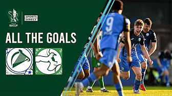 Finn Harps 3-1 Bray Wanderers | Sports Direct Men's FAI Cup Third Round | All The Goals backdrop