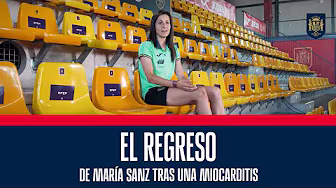 El regreso de María Sanz tras una miocarditis | 🔴 SEFUTBOL backdrop