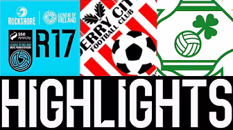 SSE Airtricity Men's Premier Division | Round 17 | Derry City 1-2 Shamrock Rovers | Highlights background