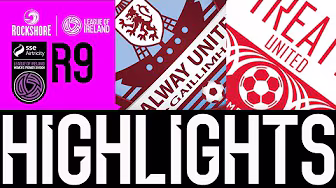 SSE Airtricity Women's Premier Division | Round 9 | Galway United 1-3 Treaty United | Highlights backdrop