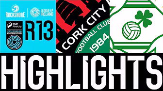 SSE Airtricity Men's Premier Division | Round 13 | Cork City 1-1 Shamrock Rovers | Highlights background