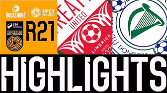SSE Airtricity Men's First Division | Round 21 | Treaty United 0-1 Finn Harps | Highlights background