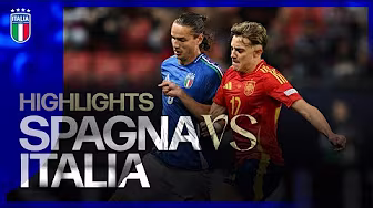 Highlights: Spagna-Italia 1-1 | Under 21 EURO 2025 backdrop