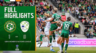 HIGHLIGHTS | Ireland WNT 1-0 Slovenia WNT | UEFA Women's Nations League background
