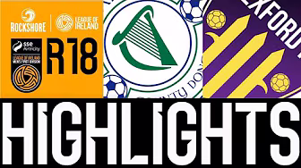SSE Airtricity Men's First Division | Round 18 | Finn Harps 1-1 Wexford | Highlights