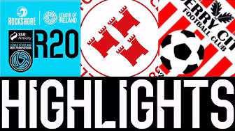 SSE Airtricity Men's Premier Division | Round 20 | Shelbourne 0-1 Derry City | Highlights background