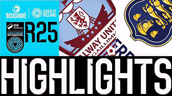 SSE Airtricity Men's Premier Division | Round 25 | Galway United 2-4 Waterford | Highlights background