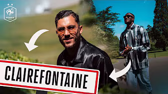 Le film de l'arrivée à Clairefontaine pour le "Final 4"