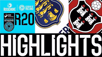 SSE Airtricity Men's Premier Division | Round 20 | Waterford 2-1 Bohemians | Highlights background
