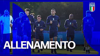 Gli Azzurri preparano Italia-Germania | Nations League 2024/25 background