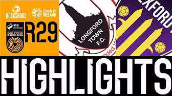 SSE Airtricity Men's First Division | Round 29 | Longford Town 2-2 Wexford | Highlights