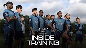 RONDOS, GYM WORK AND SO MUCH MORE 😤 | INSIDE TRAINING | The Gunners train ahead of Nottingham Forest