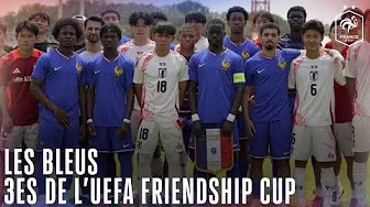 U18 : 3e place pour les Bleus à l'UEFA Friendship Cup background