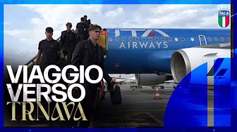 Il viaggio degli Azzurrini verso Trnava | Under 21 EURO 2025 backdrop