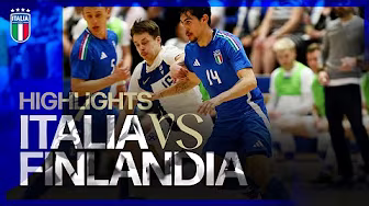 Highlights: Italia-Finlandia 4-3 | Futsal | Qualificazioni Euro 2026