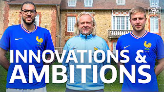 Innovations & ambitions pour le FUTNET tricolore backdrop