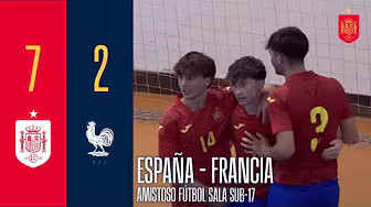 RESUMEN | FÚTBOL SALA SUB-17 | España 7-2 Francia | 🔴 SEFUTBOL