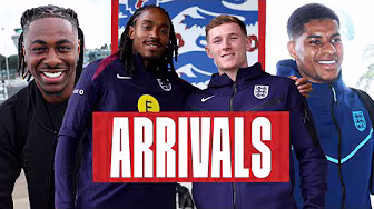 Eze Reunites With Guehi, Loftus-Cheek Returns, Kane's Bucket & New Call-ups | Arrivals | England background