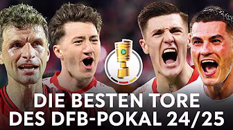 EINS SCHÖNER ALS DAS ANDERE 🚀💥😮‍💨 | Die Top Tore der DFB-Pokal-Saison 2024/25!