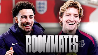 Jones v Gordon | U21 EURO Golden Boot Drama ЁЯШВ Toughest Opponents & Breakfast Habits | Roommates backdrop