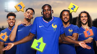 Les BLEUS se classent de 1 à 5 ! (QUI EST LE PLUS… ?)
