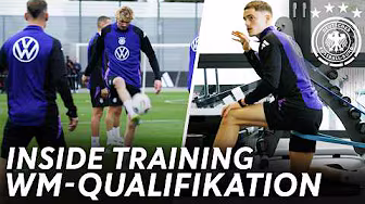 Mission WM-Quali – das Team ist zurück im Training | Inside Training DFB background