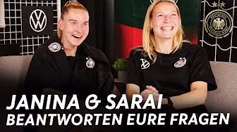 Perfektes Fußballwetter? 🌥️ | Auf'n Kaffee mit Janina Minge & Sarai Linder background